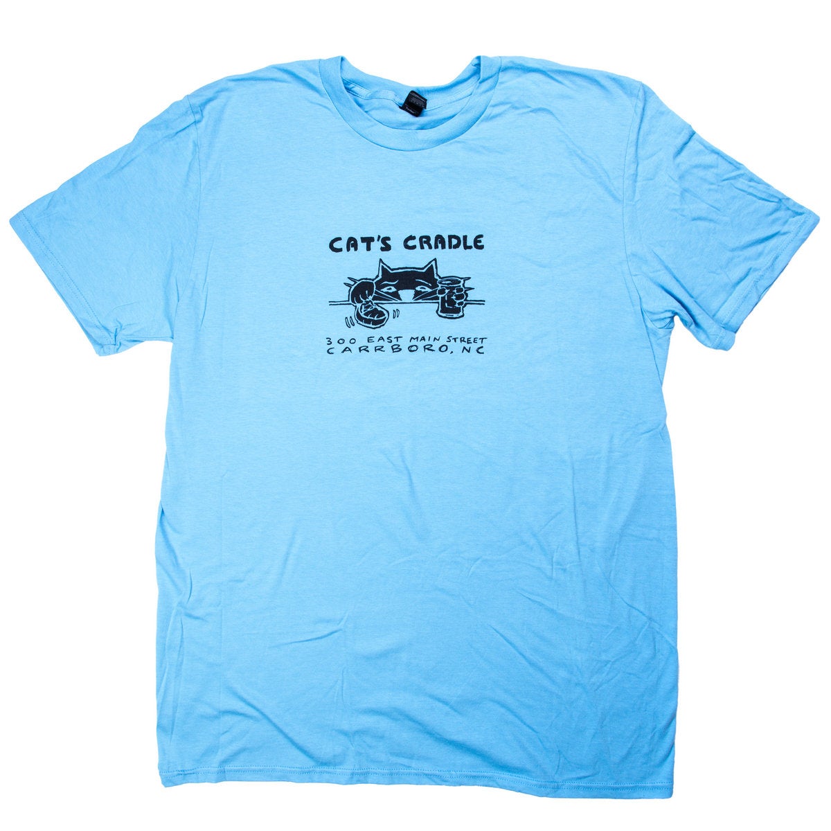 Light Blue Classic Cradle Design T-shirt
